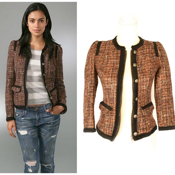 Free People Jackets & Blazers - FREE PEOPLE Coco Tweed Blazer